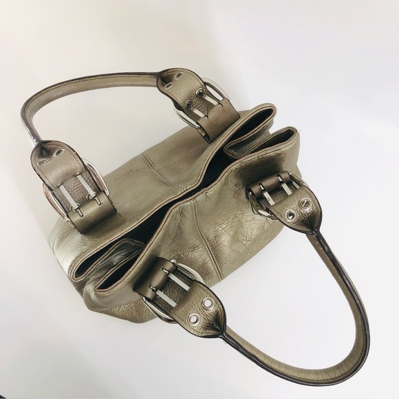 Tignanello Champagne Gold Perfect 10 French Tote - Picture 4 of 13